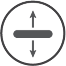 Adjustable feet for levelling