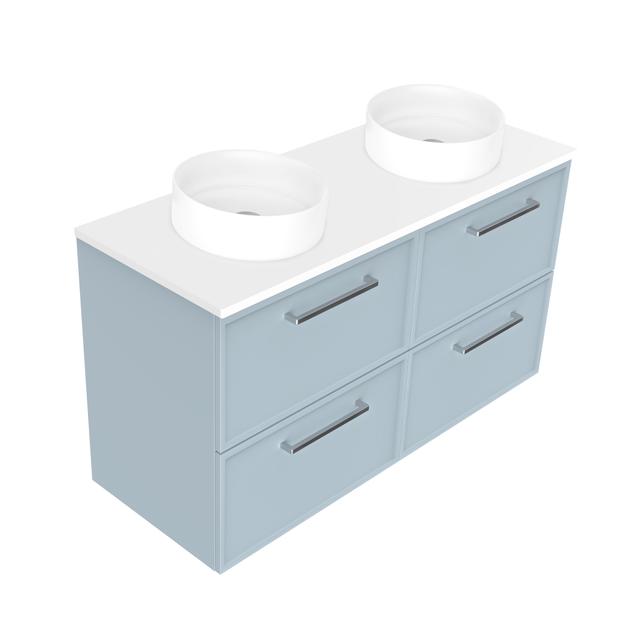 Francisco Luxe Double Tier Wall Hung Vanity