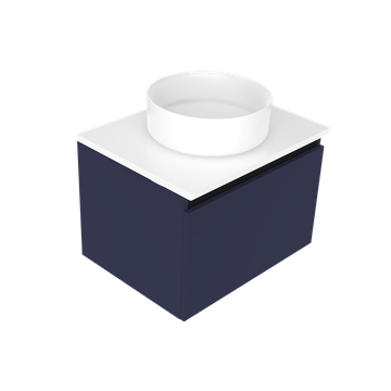 Oxley Luxe Single Tier Wall Vanity