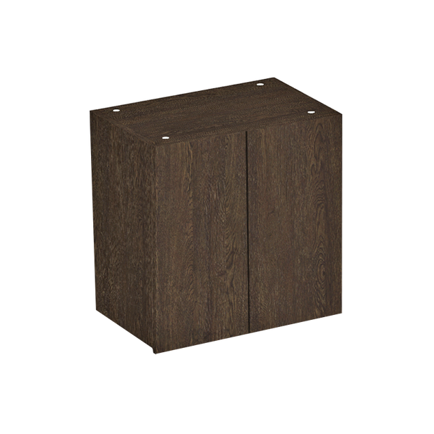 2 Door Wall Cabinet with Finger Pull