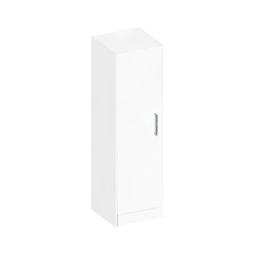 1 Door Tall Cabinet with Handle