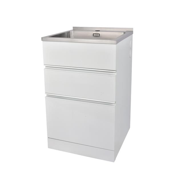 Laundry 2 Drawer Steel Cabinet