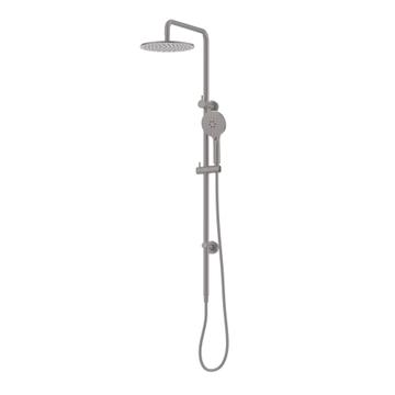 Evoke Double Head Slide Shower Gunmetal
