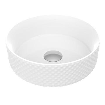 Coral Beaded Round Vessel Basin