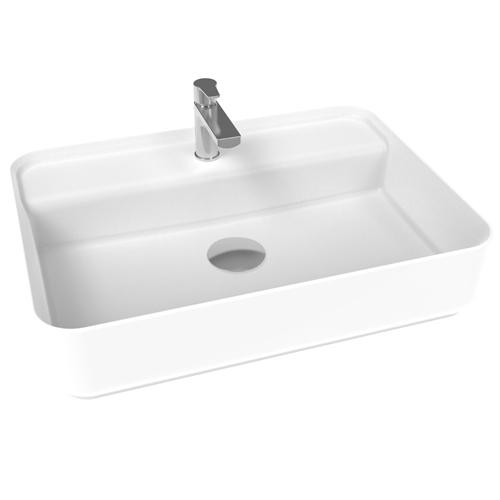 Sofia Rectangular One Tap Hole Vessel Basin