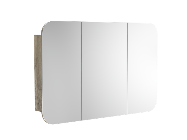 Angolo Soft Corner Mirror Cabinet