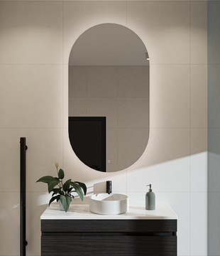 Ambience Pill LED Mirror
