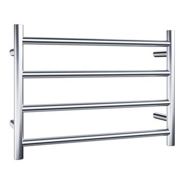 Evoke 4-Bar Heated Towel Rail - 600mm - Chrome