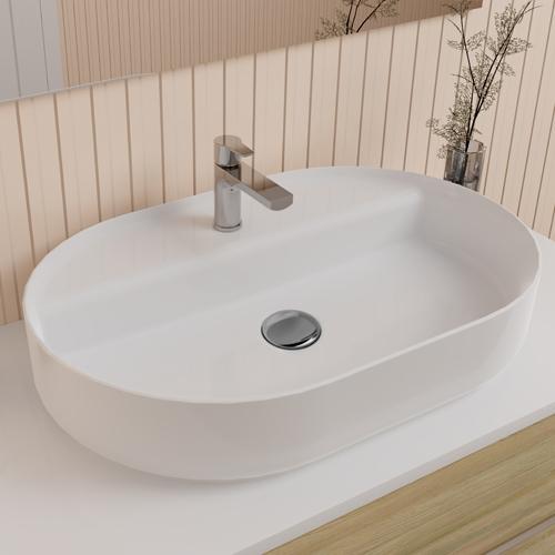 Sofia Oval One Tap Hole Vessel Basin