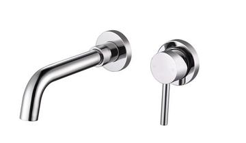 Evoke Wall Mounted Basin Mixer and Spout