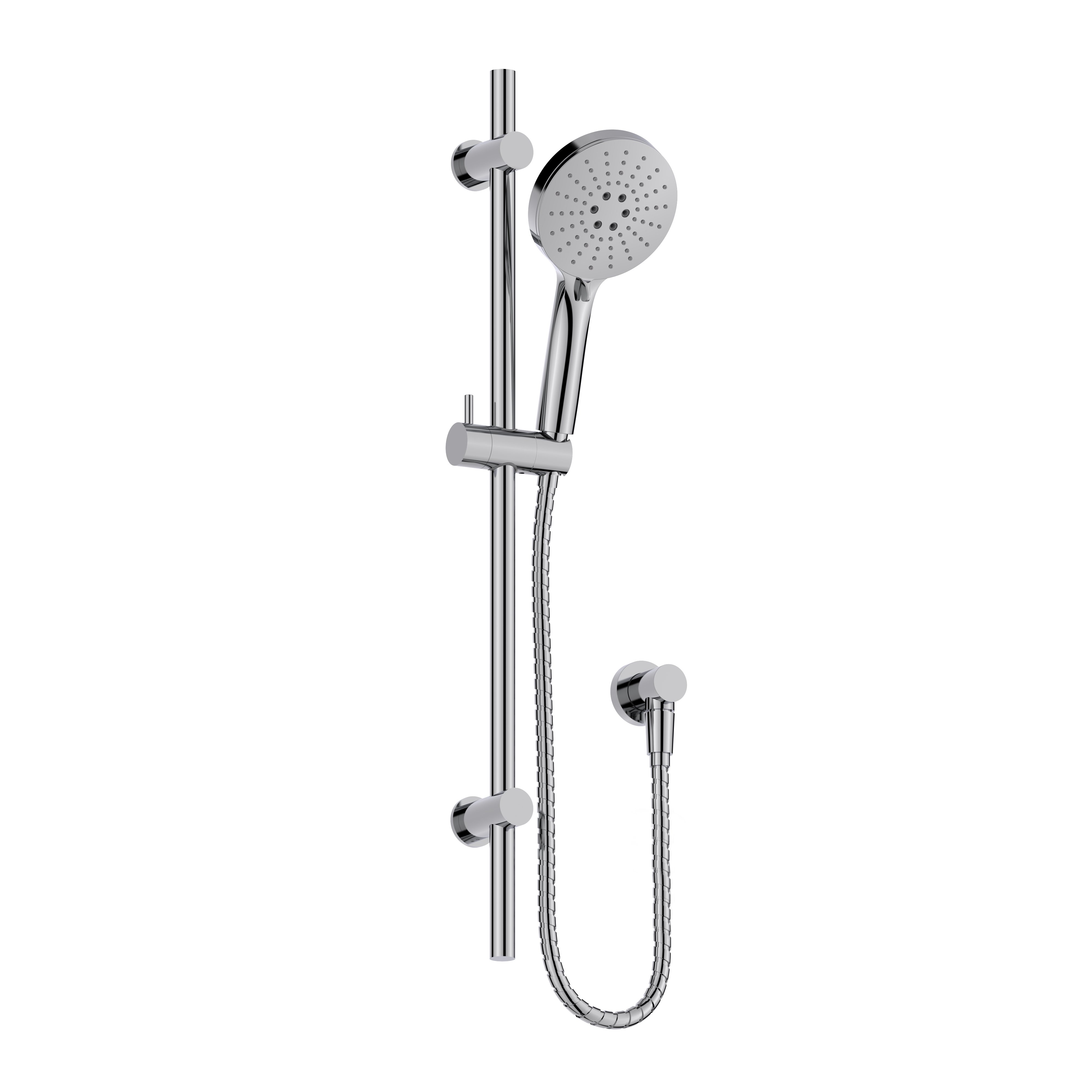 Evoke Slide Shower (Chrome & Brushed Nickel)