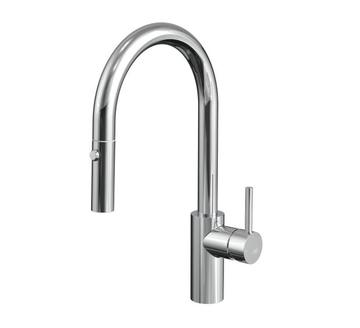 Evoke Gooseneck Pull Out Sink Mixer
