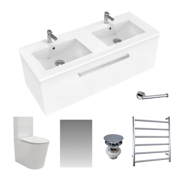 Frank 1200 Single Tier Double Basin Bundle