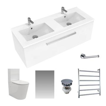 Frank 1200 Single Tier Double Basin Bundle
