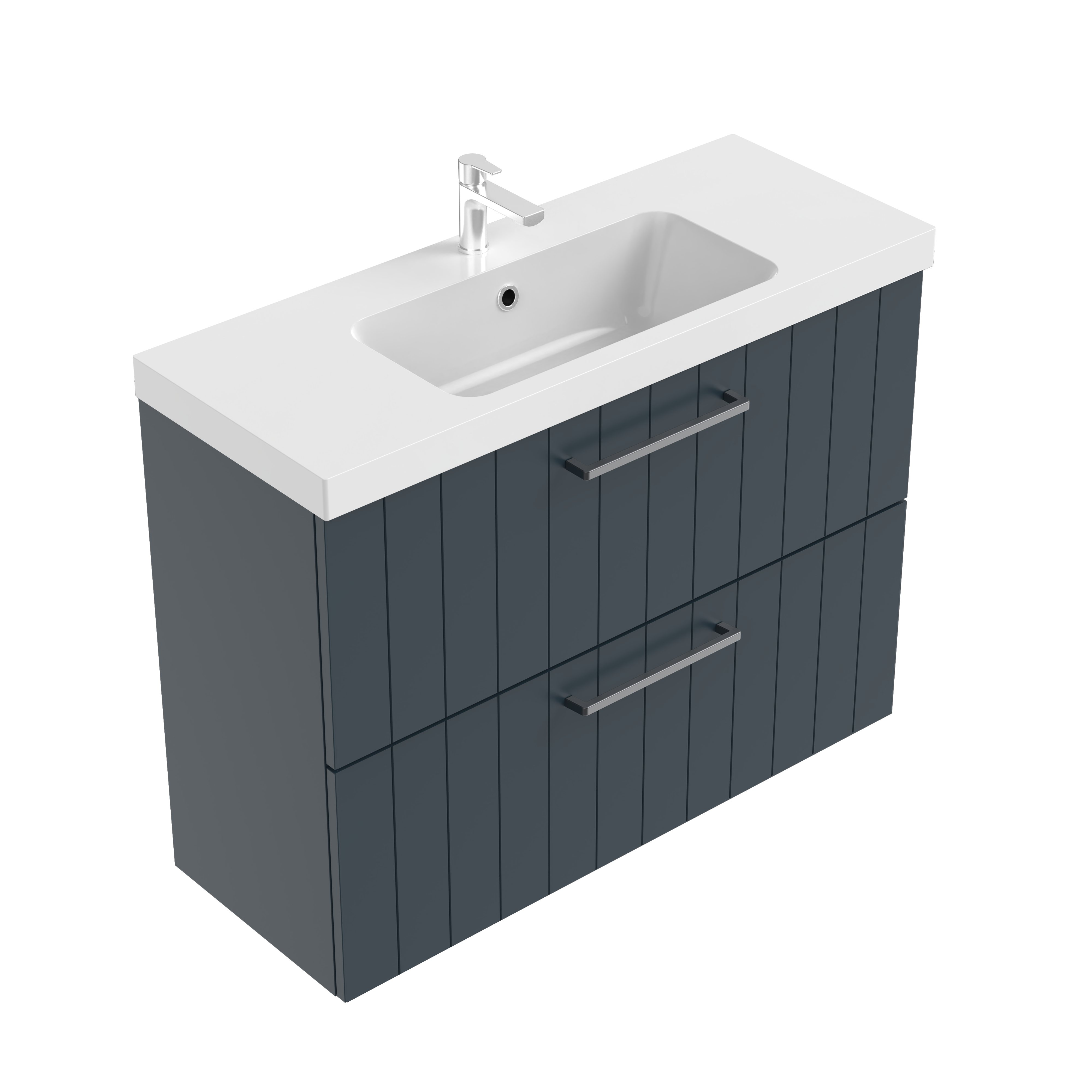 Francisco Slim Double Tier Vanities