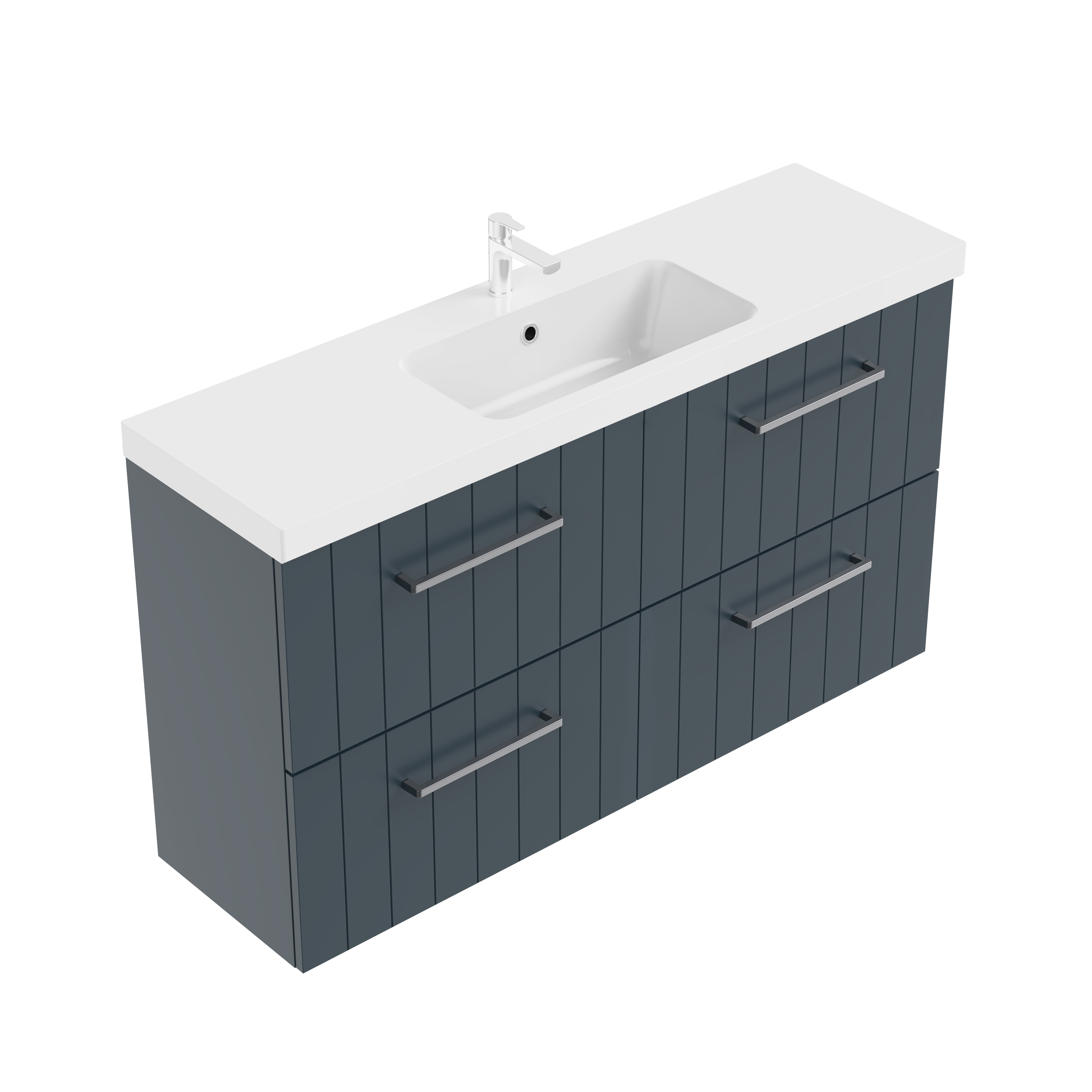 Francisco Slim Double Tier Vanities