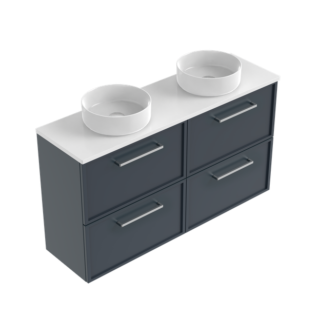 Francisco Slim Luxe Double Tier Vanities