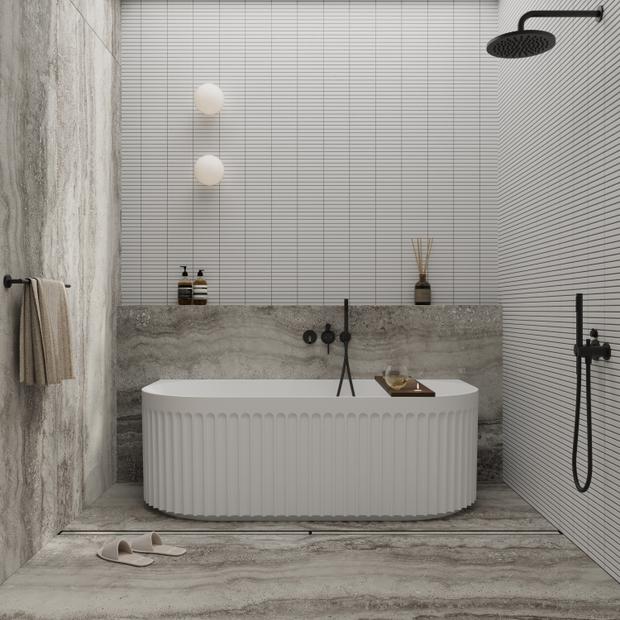 Laurel Back-to-Wall Bath