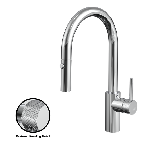 Motivo Gooseneck Pull Out Sink Mixer