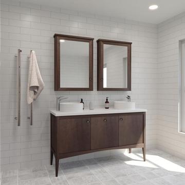Madison Floor Standing Vanity with Slab Top