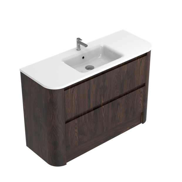 Angolo Curved Floor Standing Vanity
