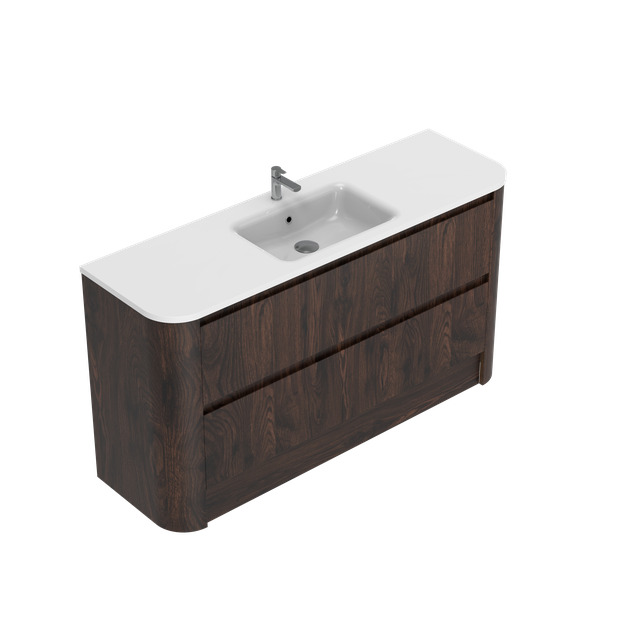 Angolo Curved Floor Standing Vanity