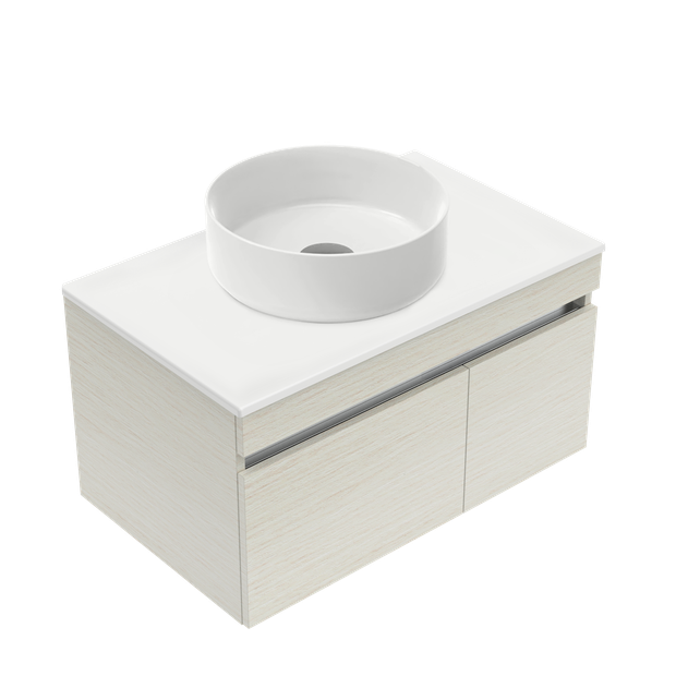 Arc Single Tier Wall Hung Vanity