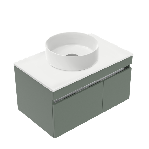 Arc Single Tier Wall Hung Vanity