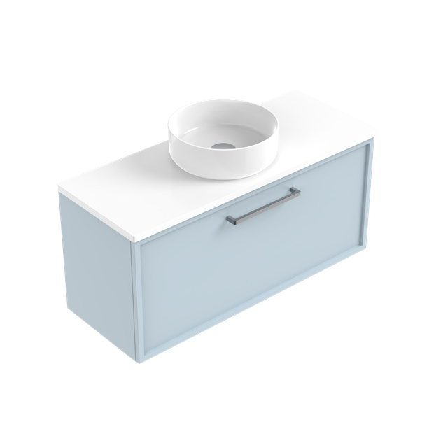 Francisco Slim Luxe Single Tier Vanities