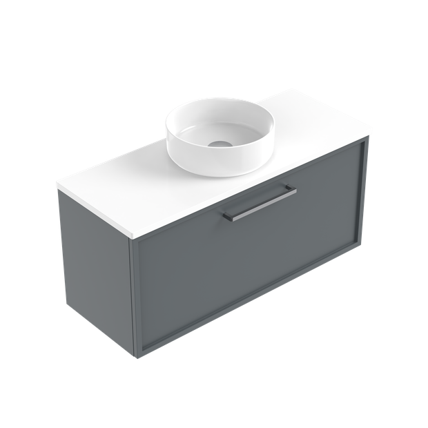 Francisco Slim Luxe Single Tier Vanities