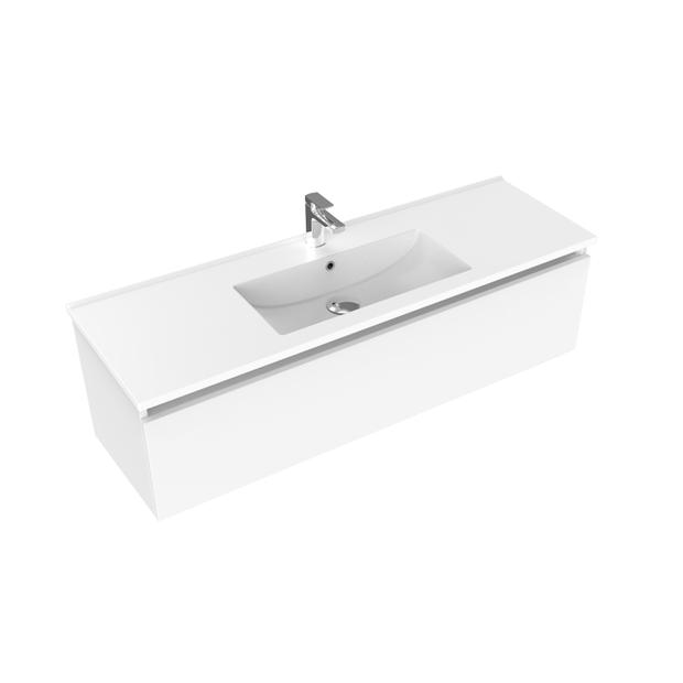 Frank Slim Plus 1 Drawer Wall Hung Vanity