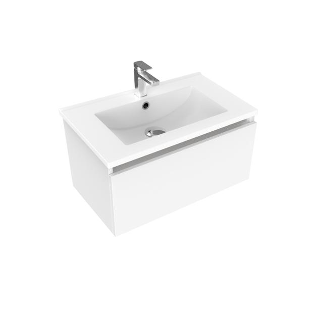 Frank Slim Plus 1 Drawer Wall Hung Vanity