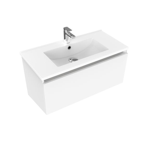 Frank Slim Plus 1 Drawer Wall Hung Vanity