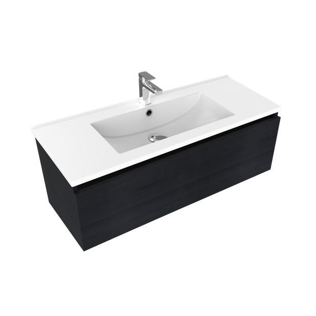 Frank Slim Plus 1 Drawer Wall Hung Vanity