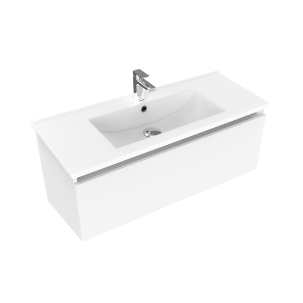 Frank Slim Plus 1 Drawer Wall Hung Vanity