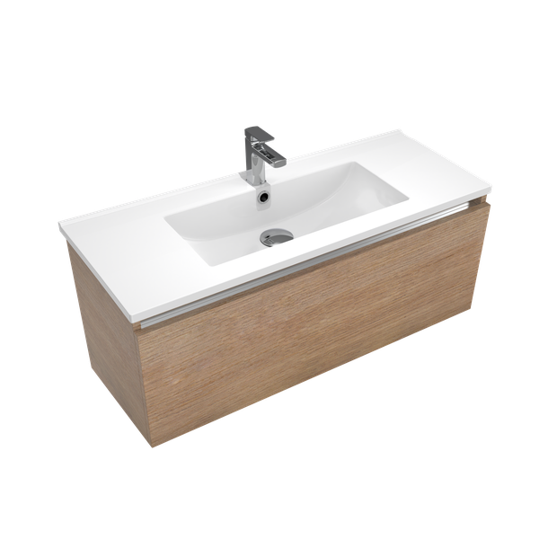 Frank Slim Plus 1 Drawer Wall Hung Vanity