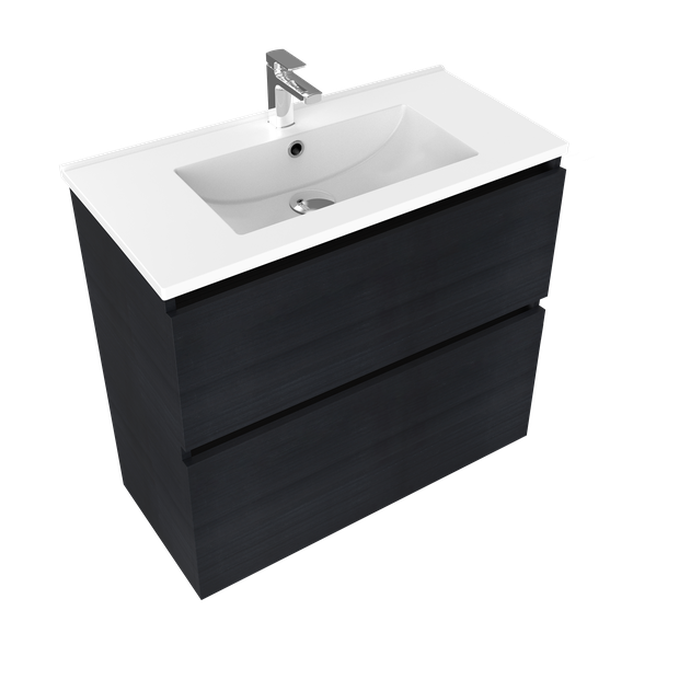 Frank Slim Plus 2 Drawer Wall Hung Vanity