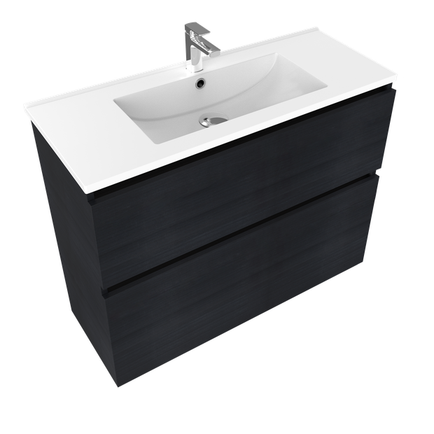 Frank Slim Plus 2 Drawer Wall Hung Vanity