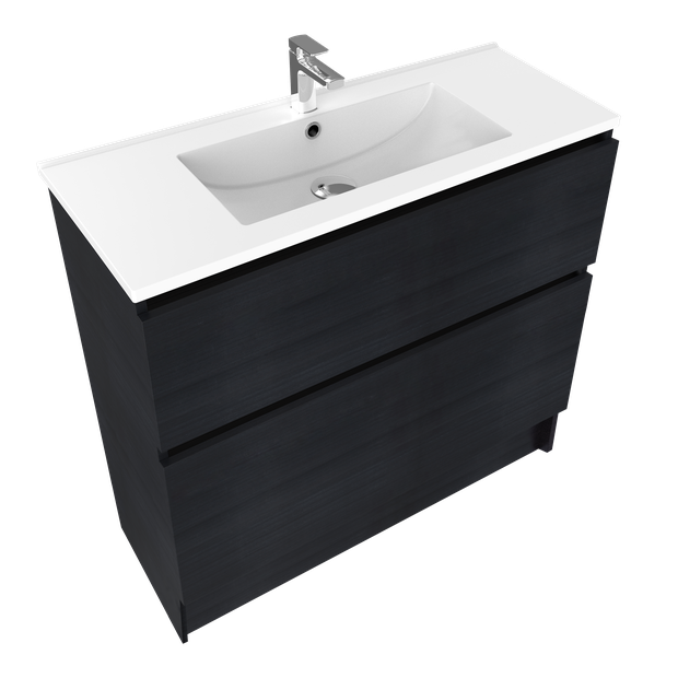 Frank Slim Plus 2 Drawer Floor Standing Vanity