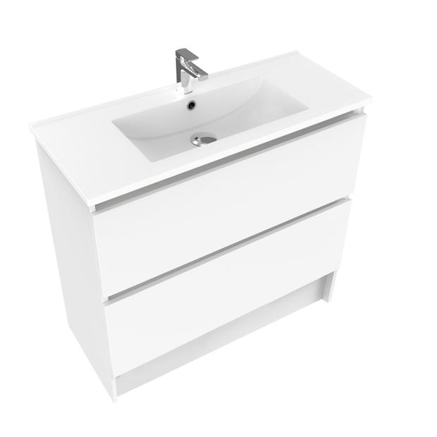 Frank Slim Plus 2 Drawer Floor Standing Vanity