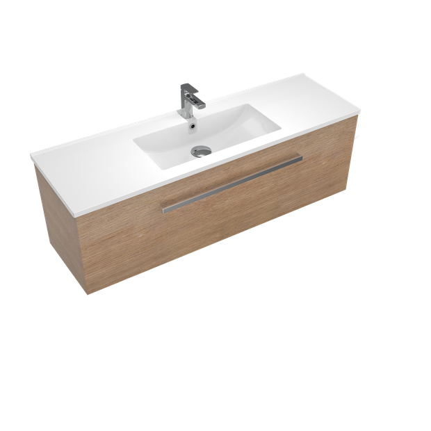 Frank Slim 1 Drawer Wall Hung Vanity