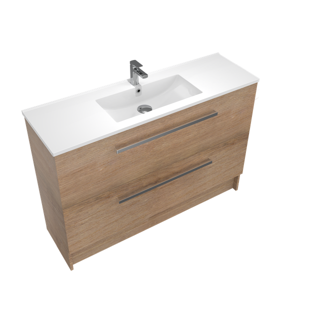 Frank Slim 2 Drawer Floor Standing Vanity