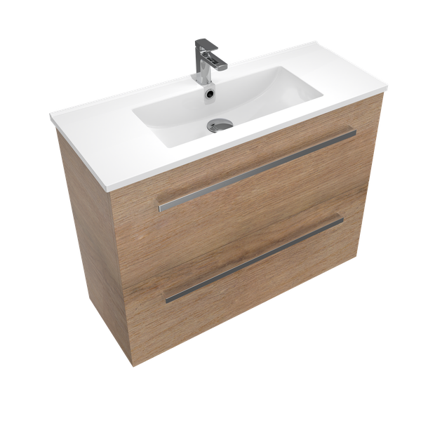 Frank Slim 2 Drawer Wall Hung Vanity