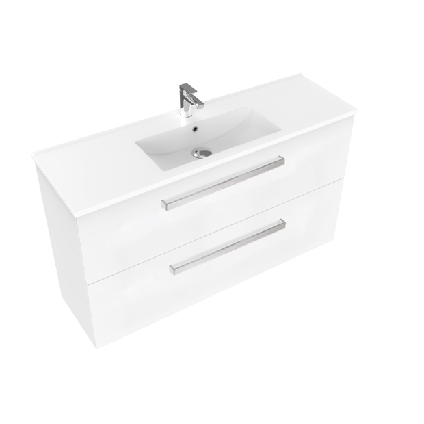 Frank Slim 2 Drawer Wall Hung Vanity
