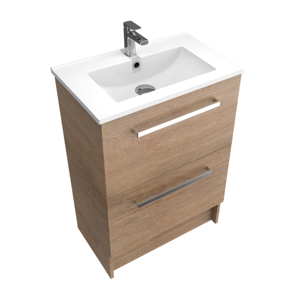 Frank Slim 2 Drawer Floor Standing Vanity