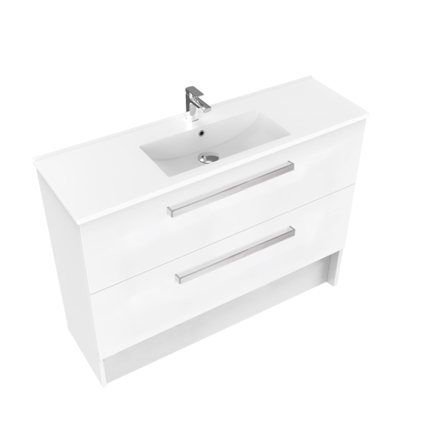 Frank Slim 2 Drawer Floor Standing Vanity