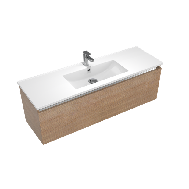 Frank Slim Plus 1 Drawer Wall Hung Vanity