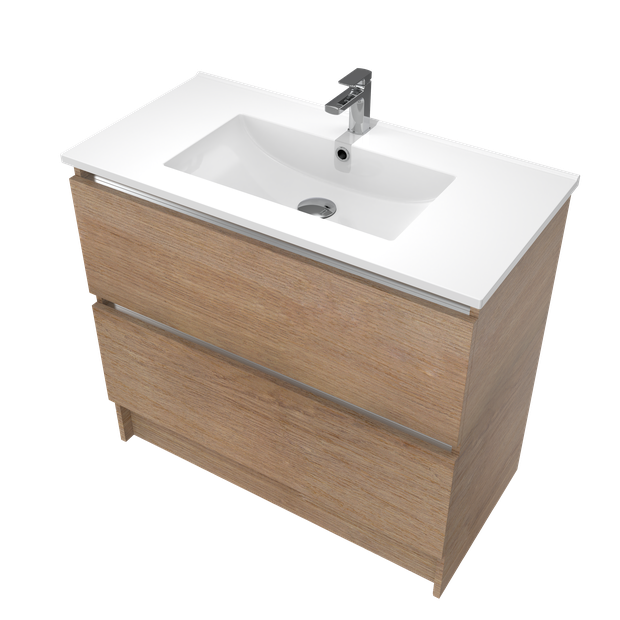 Frank Plus 2 Drawer Floor Standing Vanity