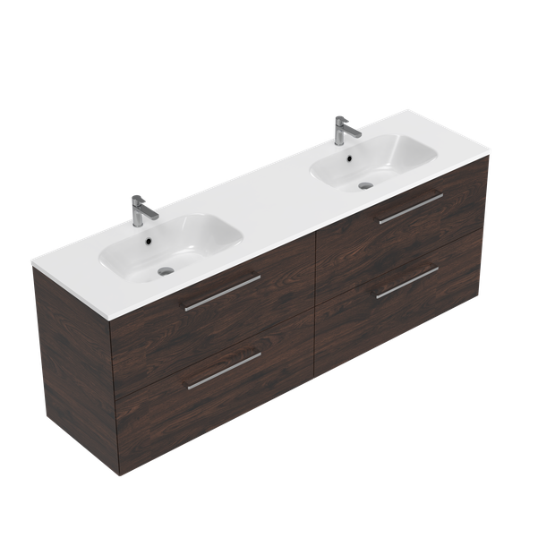 Kolum Double Tier Wall Hung Vanity