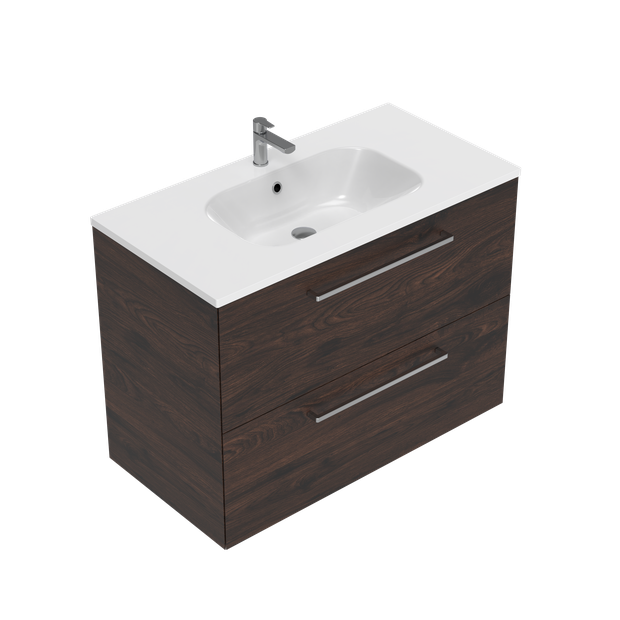 Kolum Double Tier Wall Hung Vanity